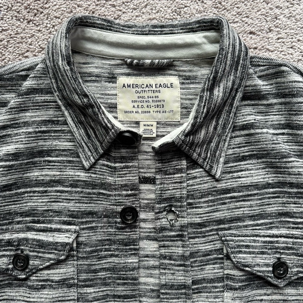 American Eagle Button-Down Overshirt - image 2